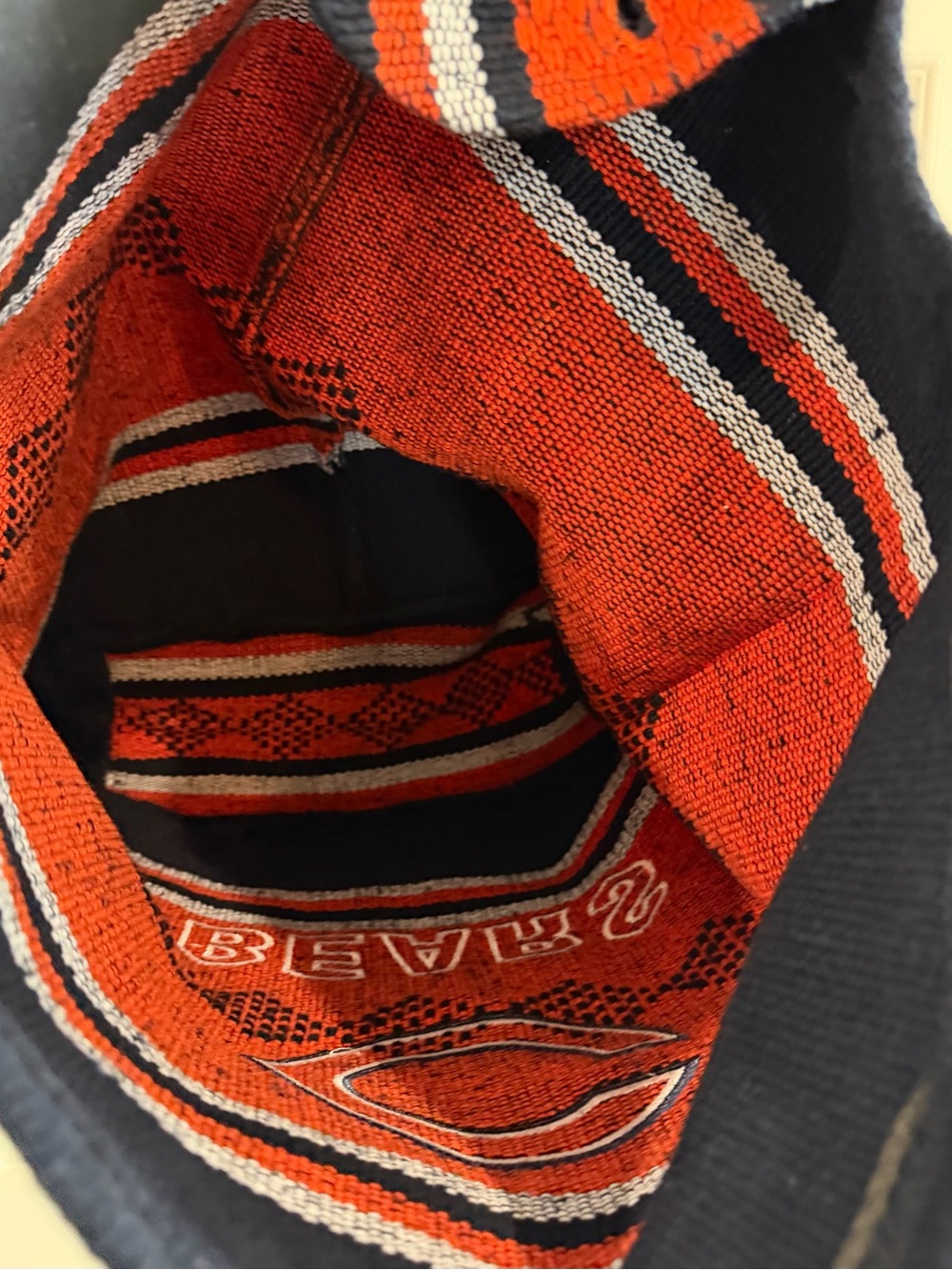NFL Chicago Bears Hobo Backpack Purse Handbag Tote 16" Football Game Day NWOT - Picture 10 of 13